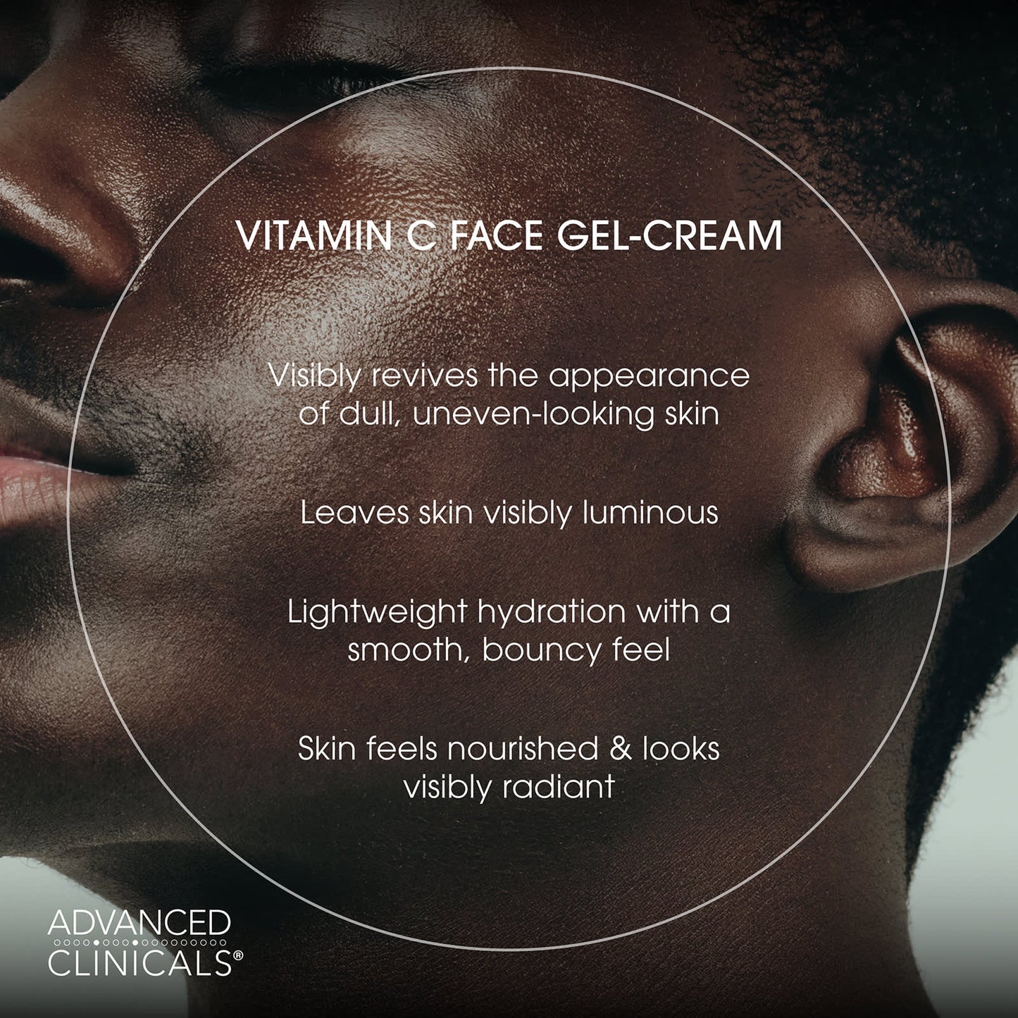 Advanced Clinicals Gel-crème illuminateur, Vitamine C, 74 ml