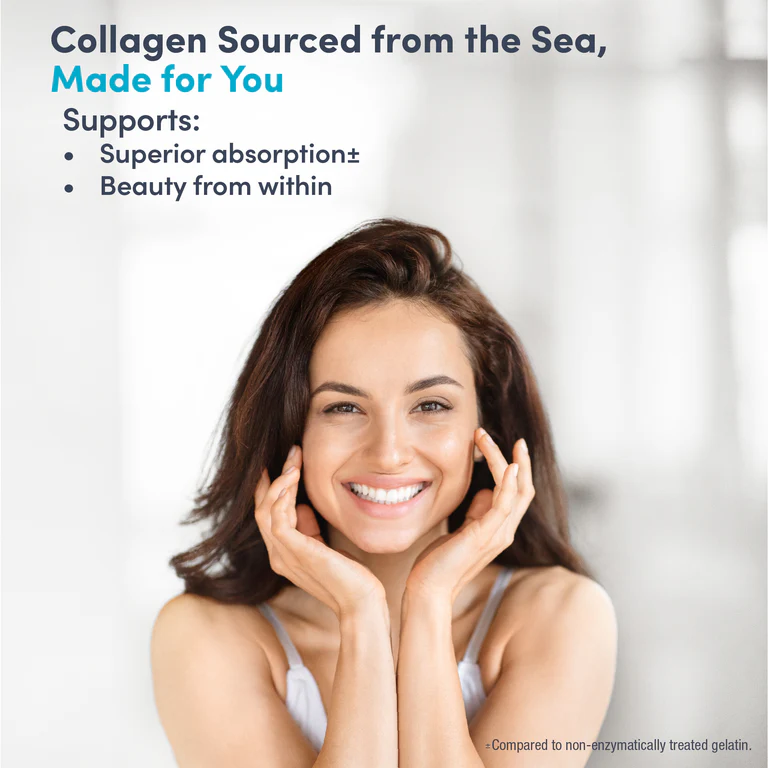 NeoCell Marine Collagen + Hyaluronic Acid, 120 Capsules