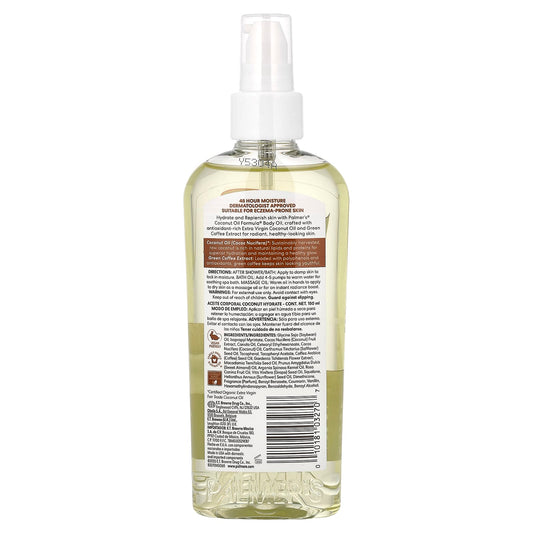 Palmers Coconut Oil Formula® à la vitamine E, Huile hydratante pour le corps à la noix de coco, 150 ml