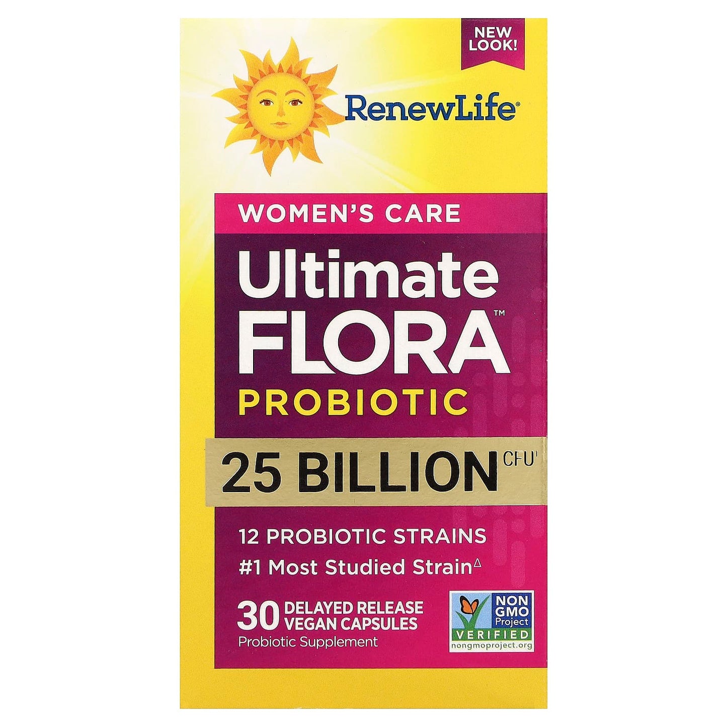 RenewLife Ultimate Flora Women's Care Probiotic 25 Billion
|Probiotiques pour femmes