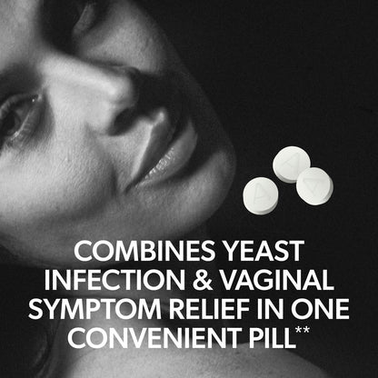 Azo Yeast Plus, Double soulagement, 60 comprimés