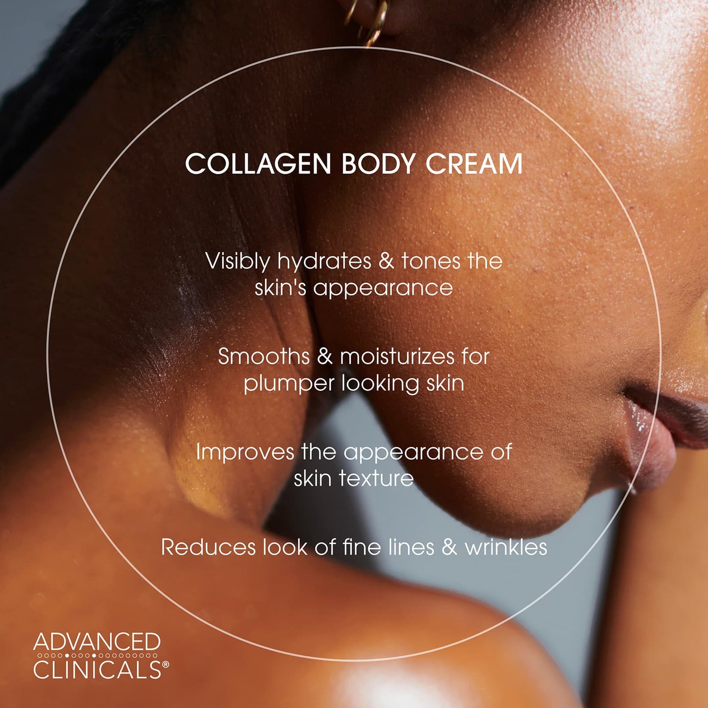Advanced Clinicals Collagen, Skin Rescue Cream, 454g