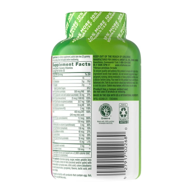 Vitafusion Women's Multi | Multivitamin Gummies for Women, Berry Flavor, 70 Gummies
