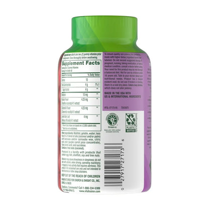Vitafusion Melatonine | Gummies pour le sommeil, force maximale, goût fraise, 100 gummies
