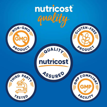 Nutricost Multi Collagen Complex Powder | Types 1, 2, 3, 5, 10 | with Hyaluronic Acid, Vitamin C Biotin & Apple Cider Vinegar | 486 grams