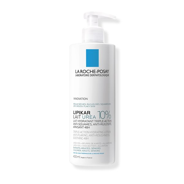 La Roche-Posay Lipikar UREA 10% Lait Hydratant Anti sécheresses, Anti irritations Pour Peaux Très Sèches