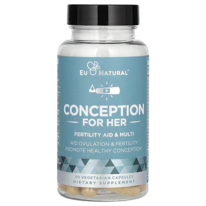 Eu Natural Conception For Her, Fertility Aid & Multi, 60 gélules