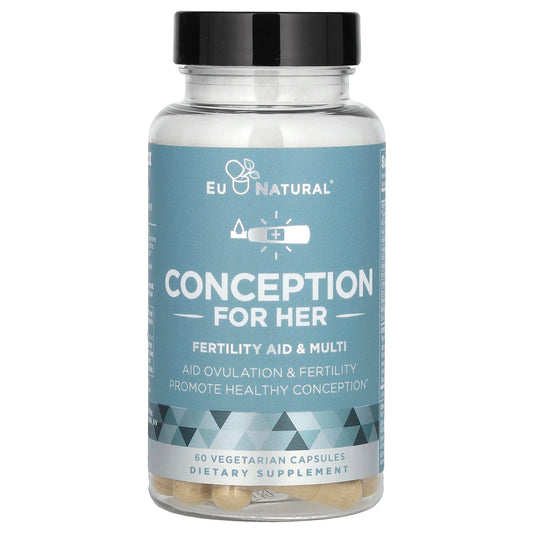 Eu Natural Conception For Her, Fertility Aid & Multi, 60 Capsules