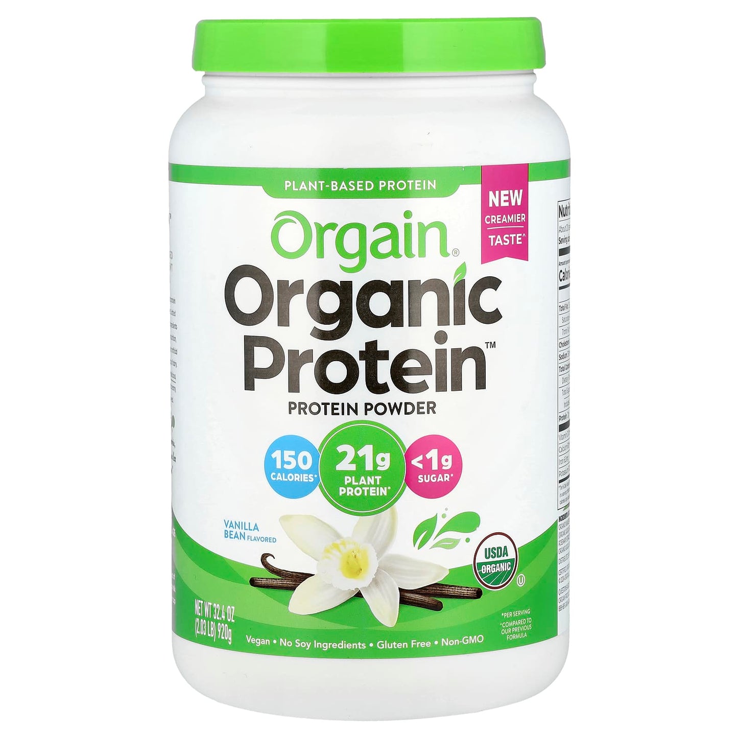 Orgain Organic Protein | Protéine en poudre, Fudge au chocolat crémeux, 920 g