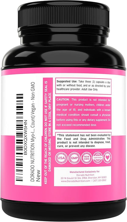 Dorado Nutrition Myo-inositol & D-chiro-inositol, 90 capsules