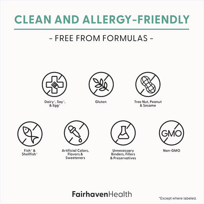 Fairhaven Health Myo-Inositol + Methyl Folate Powder - Ovarian Health & Egg Quality - 30 Sachets