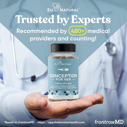 Eu Natural Conception For Her, Fertility Aid & Multi, 60 gélules