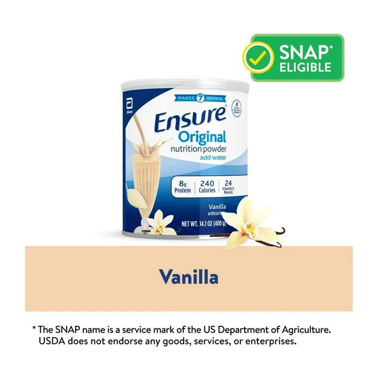 Ensure Original Poudre Protéinée, goût Vanille, 400 g