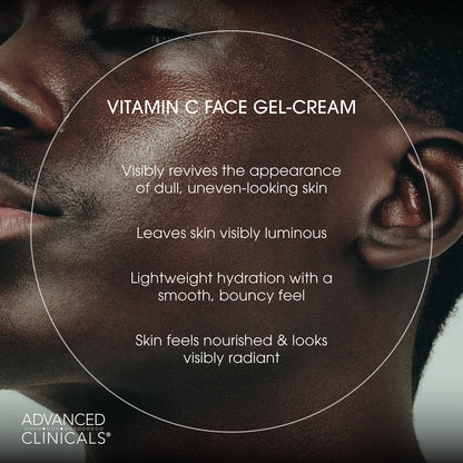Advanced Clinicals Gel-crème illuminateur, Vitamine C, 74 ml