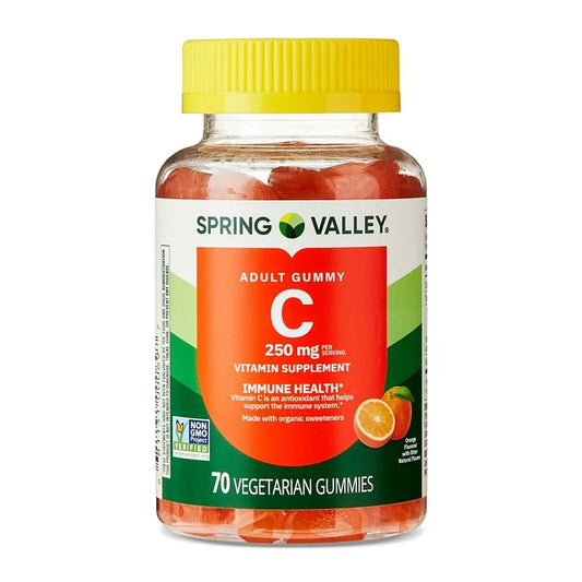 Spring Valley Vitamin C, 250mg, 70 gummies