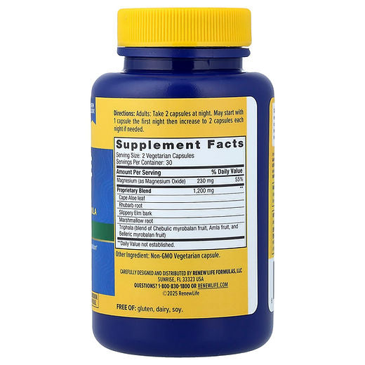 RenewLife, Cleanse More, Overnight Formula, 60 Capsules