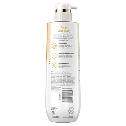 Olay Tone Correction Body Wash with BHA and Vitamin C Serum Complex, 591 ml