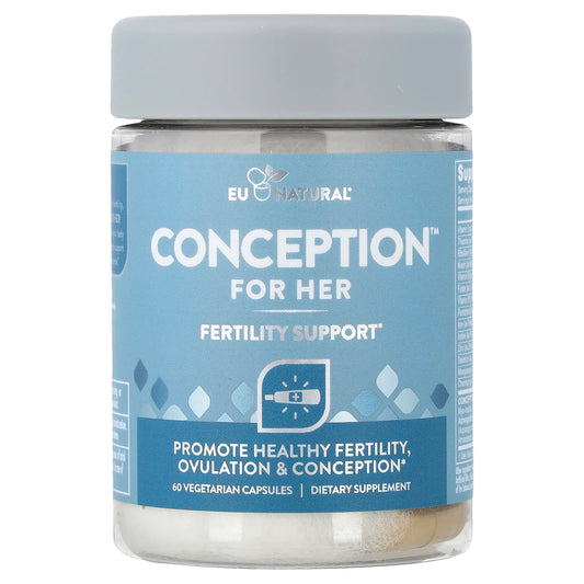 Eu Natural Conception For Her, Fertility Aid & Multi, 60 gélules