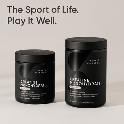 Sports Research
Creatine Monohydrate, Unflavored, 300 grammes