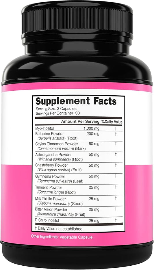Dorado Nutrition Myo-inositol & D-chiro-inositol, 90 capsules