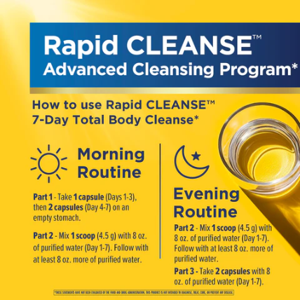 Renew Life Rapid Total Body Detox, Complete Body Detox