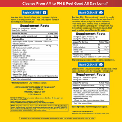 Renew Life Rapid Total Body Detox, Complete Body Detox