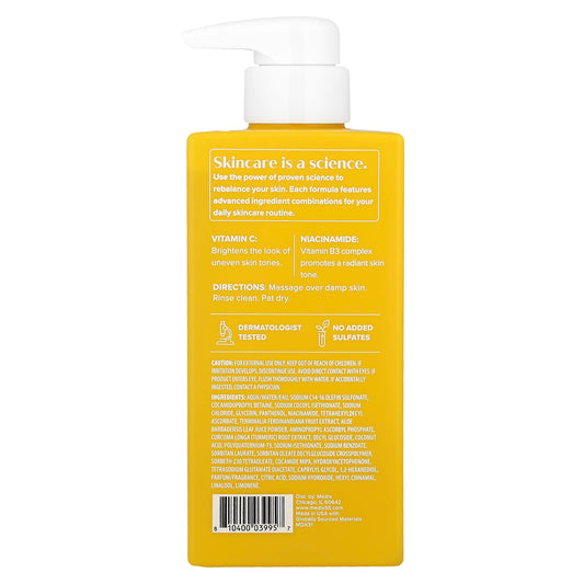 Medix 5.5, Radiant Skin Brightening Body Wash, Vitamin C + Niacinamide, 444 ml
