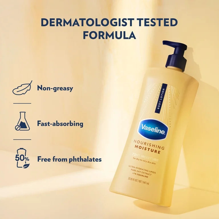 Vaseline Intensive Care™, Moisturizing and Nourishing Lotion, 600 ml