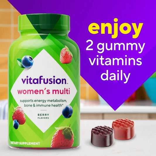 Vitafusion Women's Multi | Multivitamin Gummies for Women, Berry Flavor, 70 Gummies