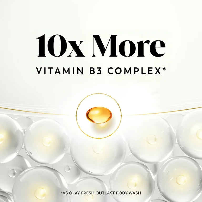 Olay Tone Correction Body Wash with BHA and Vitamin C Serum Complex, 591 ml