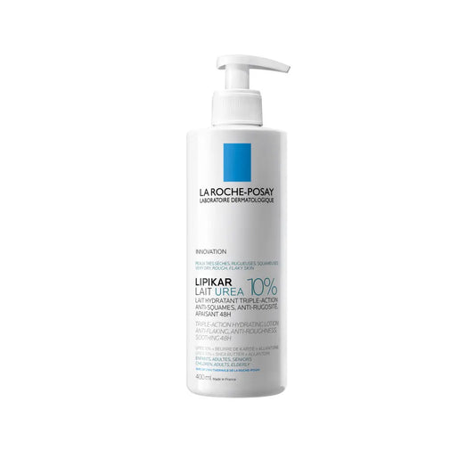 La Roche-Posay Lipikar UREA 10% Lait Hydratant Anti sécheresses, Anti irritations Pour Peaux Très Sèches