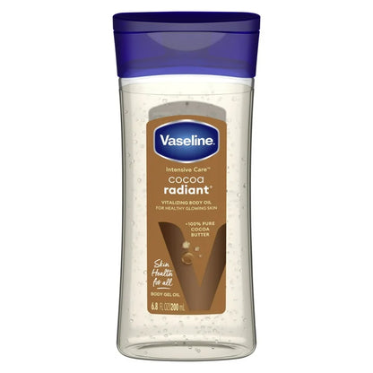 Vaseline Cocoa Radiant Intensive Care Body Gel Oil for glowing skin