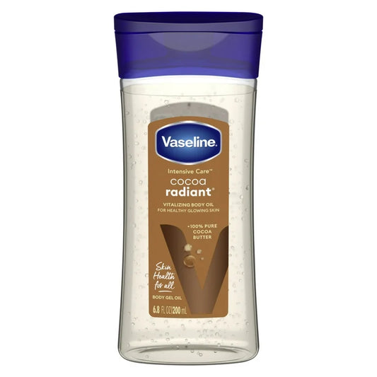 Vaseline Cocoa Radiant Intensive Care Body Gel Oil for glowing skin