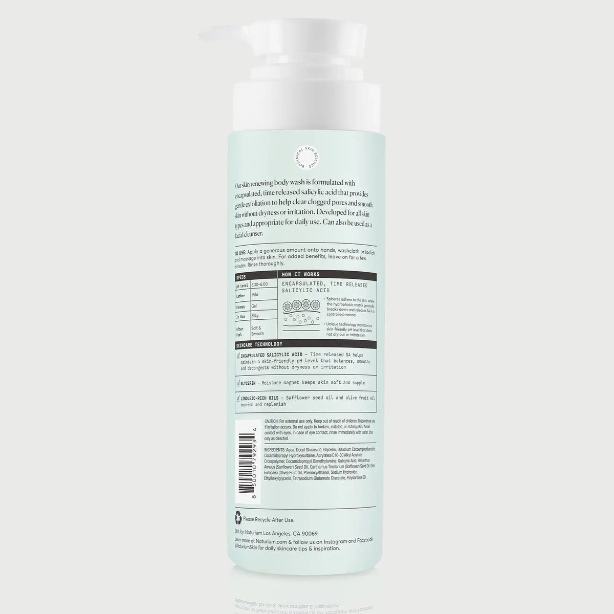 Naturium The Perfector Salicylic Acid Body Wash