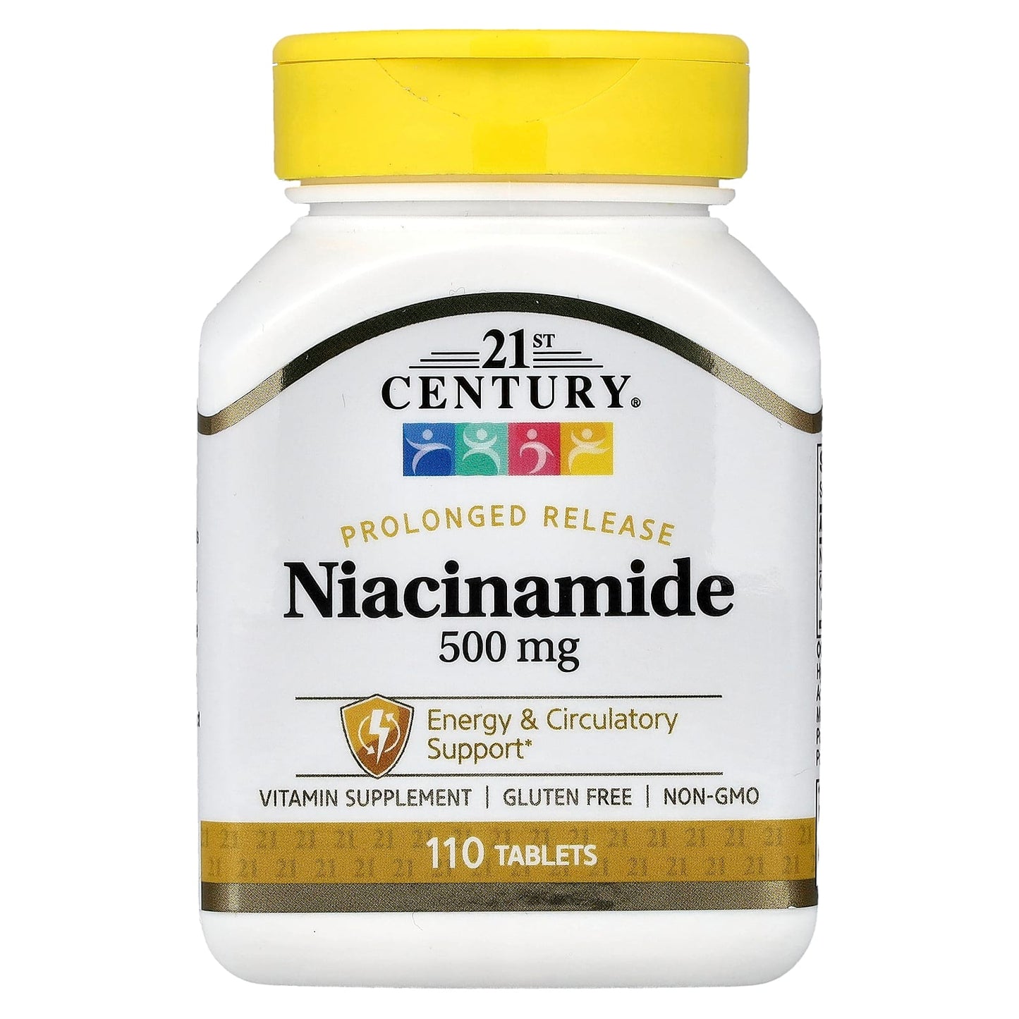 21st Century Niacinamide à libération prolongée, 110 comprimés