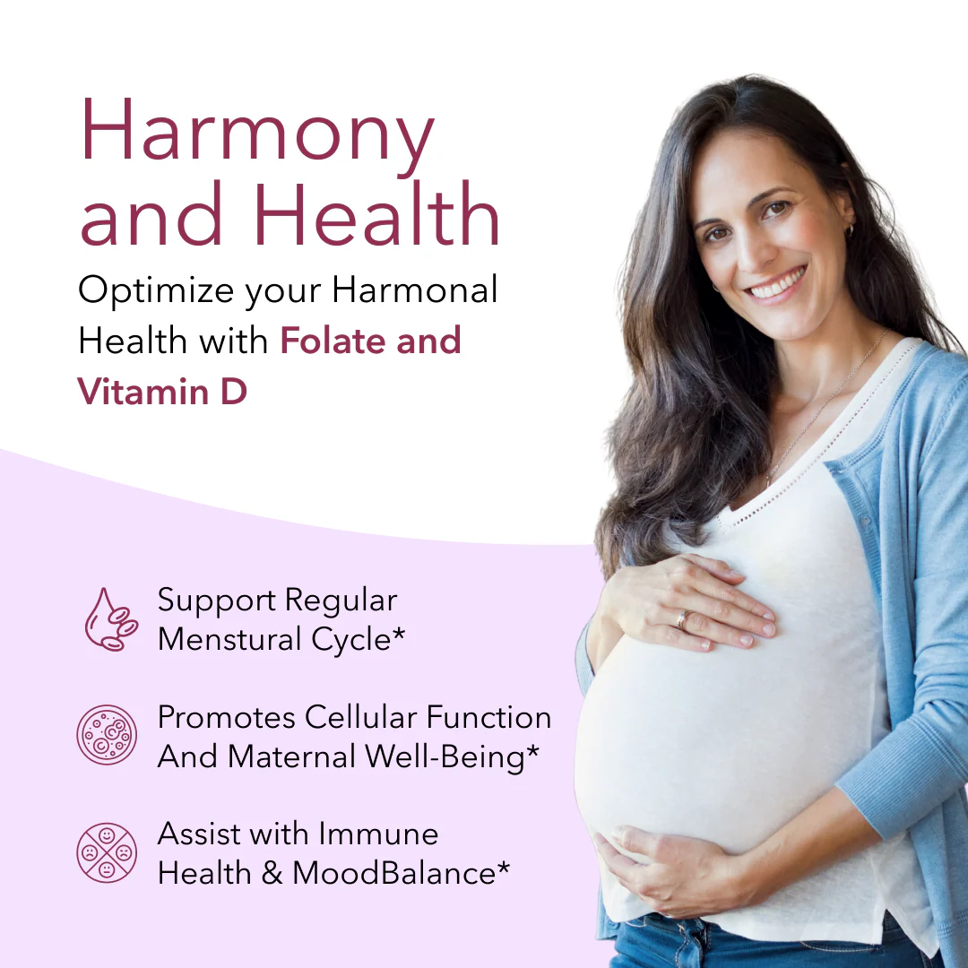 Intimate Rose Myo-Inositol & D-Chiro Inositol 40:1 + Folate & Vitamin D, 120 gélules