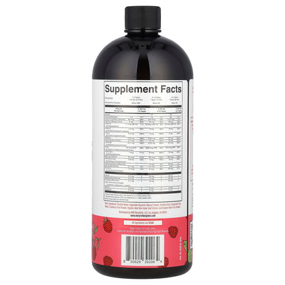 Mary Ruth's Liquid Morning Multivitamin, Raspberry Flavor, 887 ml