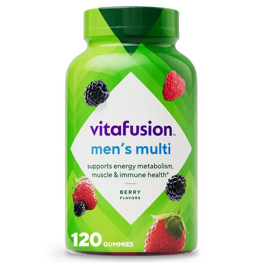 Vitafusion Men's Multivitamin with 10% More Vitamins A, C & E, 120 Gummies