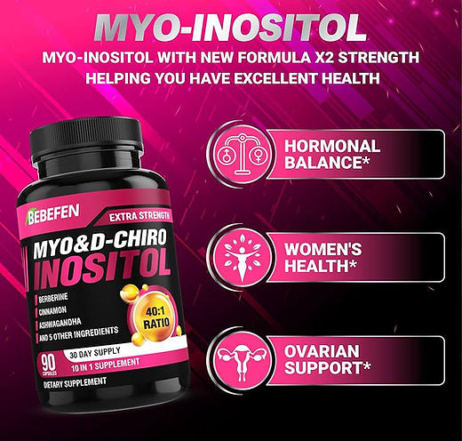 Bebefen, Myo D-Chiro inositol complex, 90 gélules