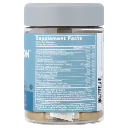 Eu Natural Conception For Her, Fertility Aid & Multi, 60 Capsules