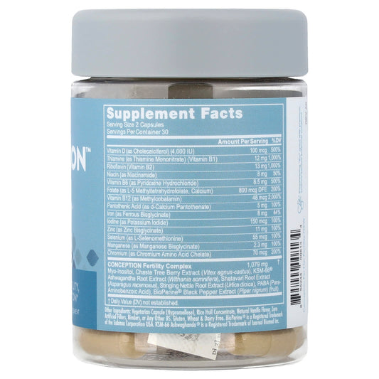 Eu Natural Conception For Her, Fertility Aid & Multi, 60 gélules