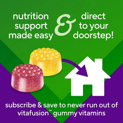 Vitafusion Oméga 3 EPA/DHA et ALA, goût limonade à la framboise, 120 gummies