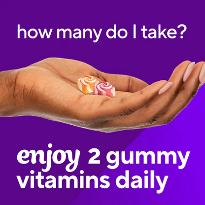 VitaFusion Calcium + Vitamin D3 gummies, Fruit & Cream, 80 Count