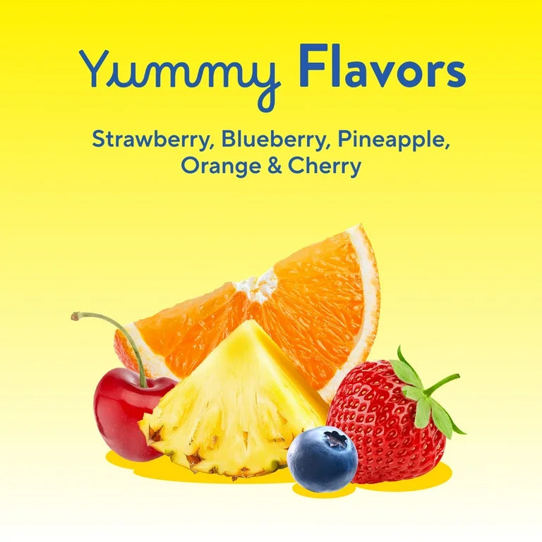 L'il Critters Gummy Vites, gummy multivitamins for children aged 2 and up, fruity flavors, 70 gummies