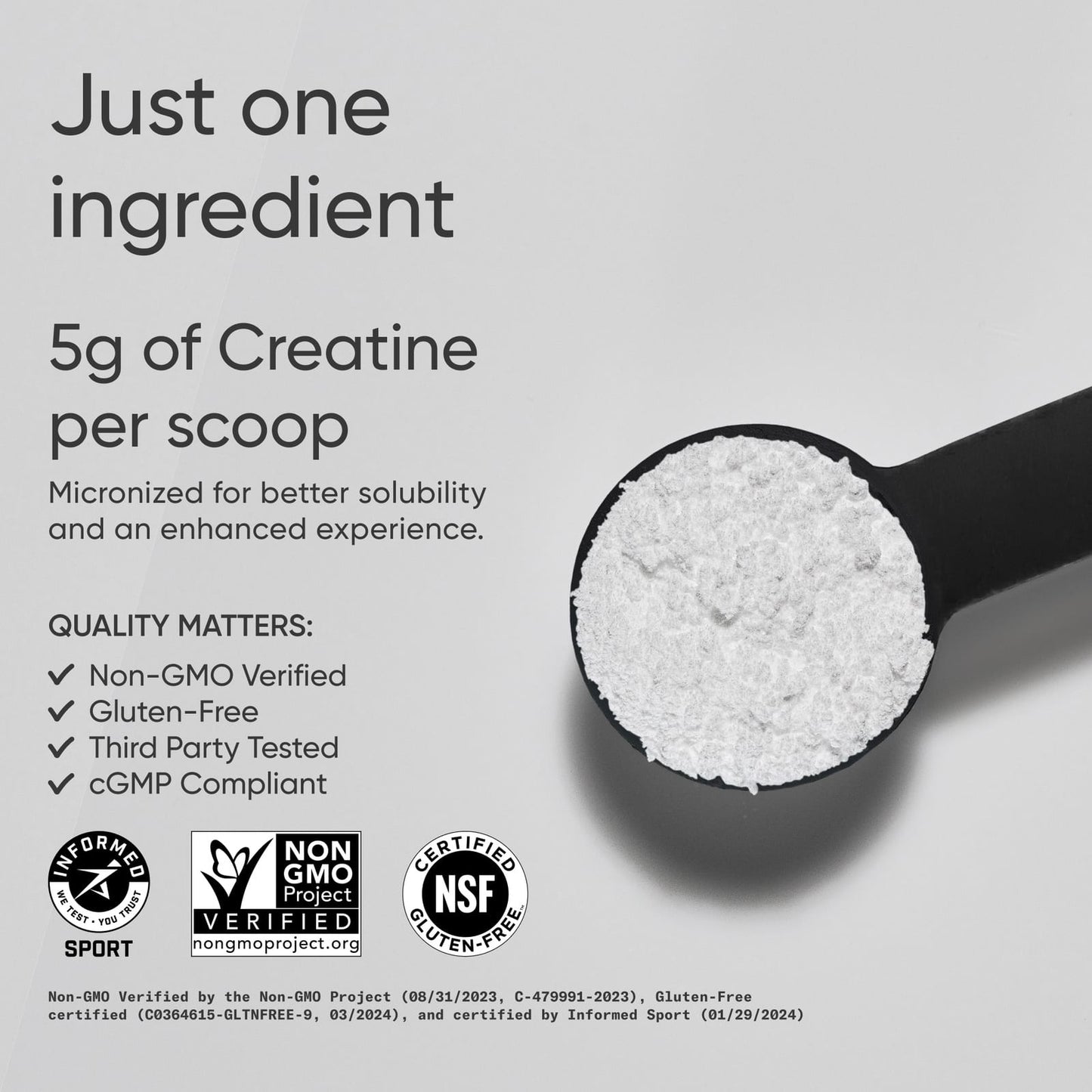 Sports Research
Creatine Monohydrate, Unflavored, 300 grammes