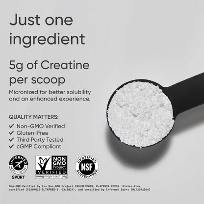 Sports Research
Creatine Monohydrate, Unflavored, 300 grammes