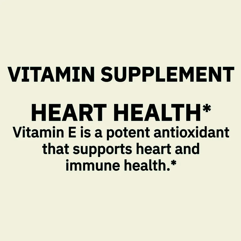 Spring Valley Vitamine E, 180 mg, 100 gélules