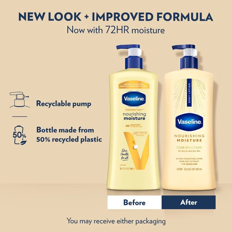 Vaseline Intensive Care™, Moisturizing and Nourishing Lotion, 600 ml