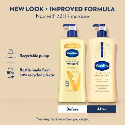 Vaseline Intensive Care™, Moisturizing and Nourishing Lotion, 600 ml