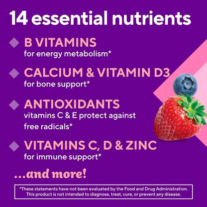 Vitafusion Women's Multi sugar free | Sugar Free Multivitamin for Women, 90 Gummies